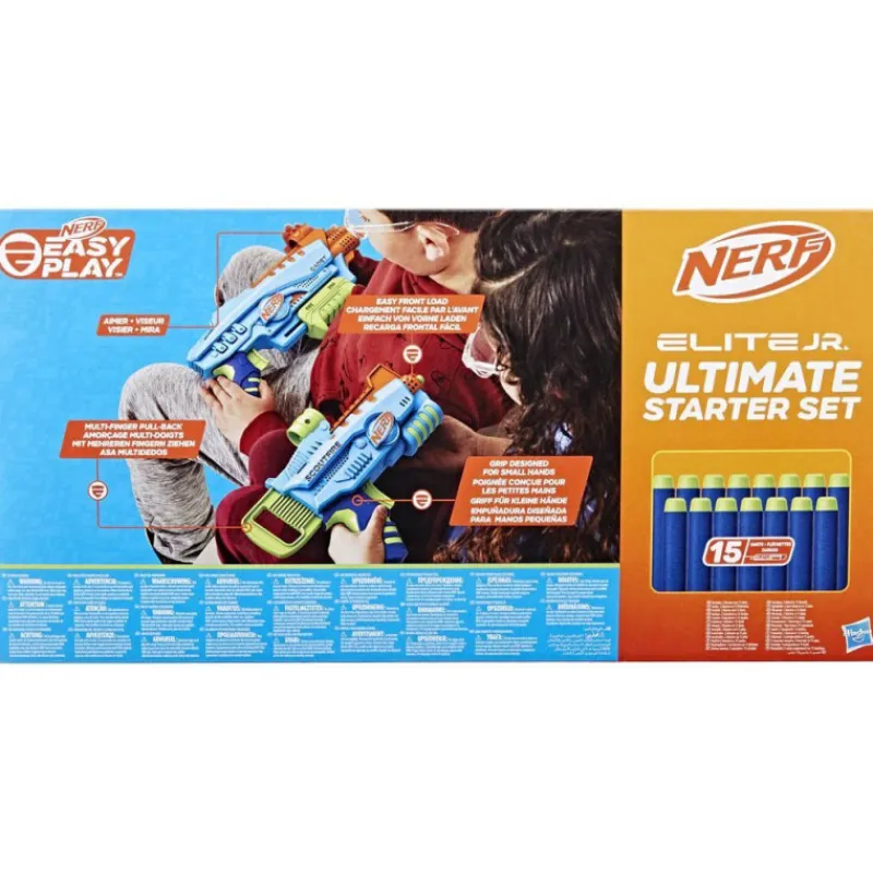 Nerf Elite Junior Kit de Inicio> Juguetes Deportivos