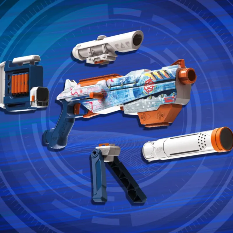Nerf Loadout Arctic Zerostriker Personaliza tu Lanzador Supremo> Juguetes Deportivos