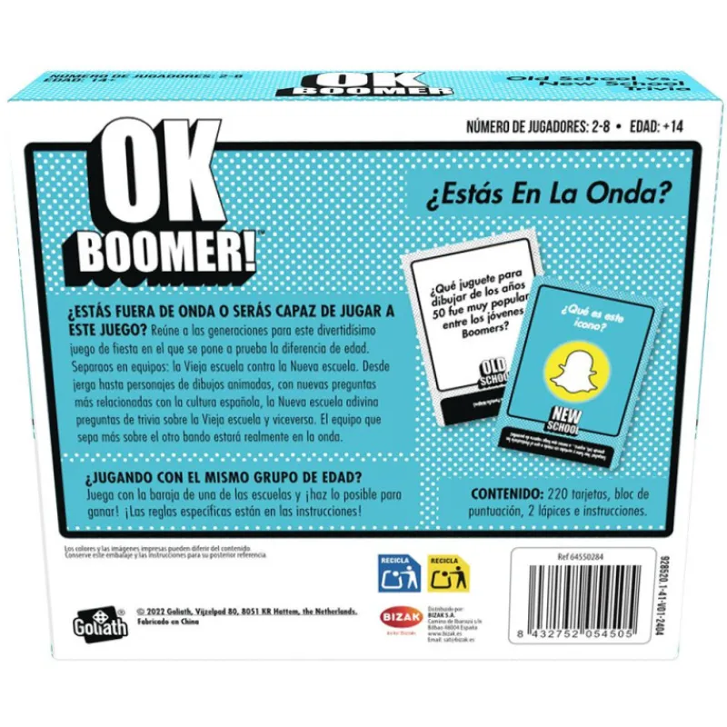 Otras marcas OK Boomer Juego de Mesa> Fan Zone|Juegos De Mesa