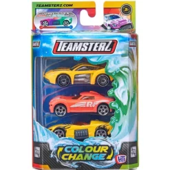 Otras marcas Pack de 3 Coches Cambian de Color Escala 1:64> Vehículos Y Pistas