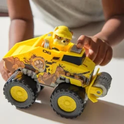 Paw patrol Camión-Excavadora Rescue Wheels Bulldozer y Figura de Rubble><noscript><img width=