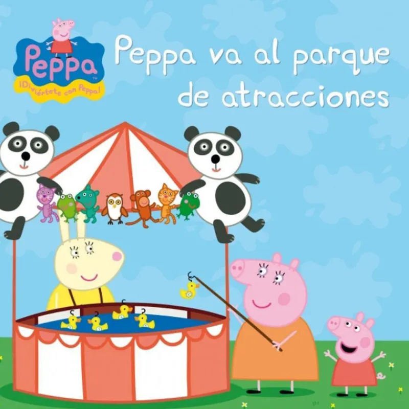 Peppa pig . Un Cuento - Peppa va al Parque de Atracciones> Libros