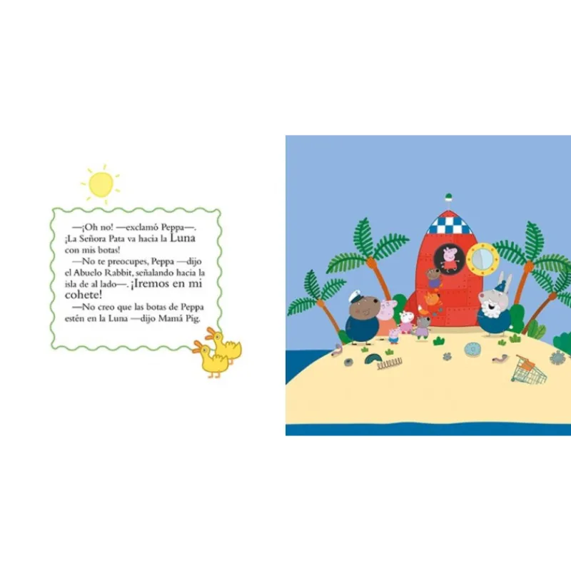 Peppa pig Un Cuento y a Dormir. Peppa y las Botas de Oro> Libros