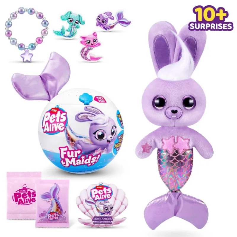 Otras marcas Pets Alive Furmaids Peluche Sirena con Accesorios Varios Modelos> Peluches