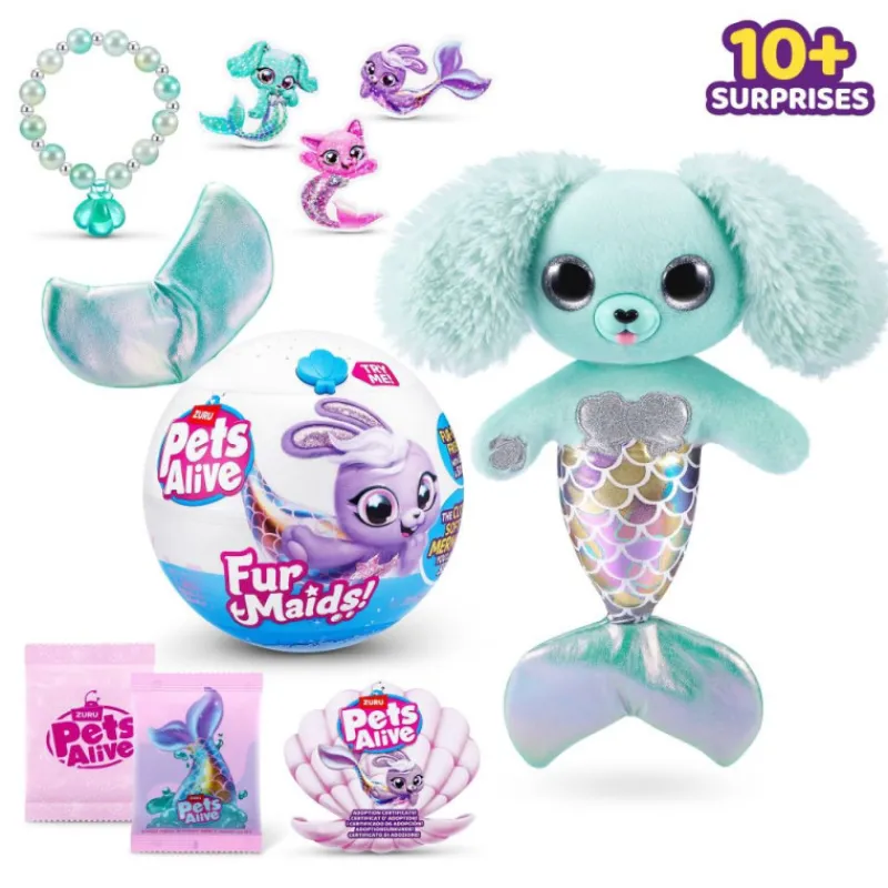 Otras marcas Pets Alive Furmaids Peluche Sirena con Accesorios Varios Modelos> Peluches