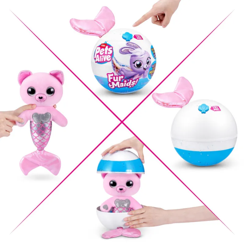 Otras marcas Pets Alive Furmaids Peluche Sirena con Accesorios Varios Modelos> Peluches