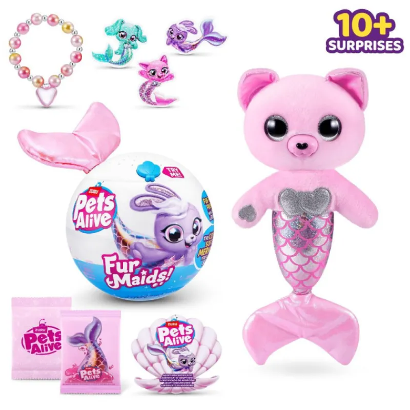 Otras marcas Pets Alive Furmaids Peluche Sirena con Accesorios Varios Modelos> Peluches