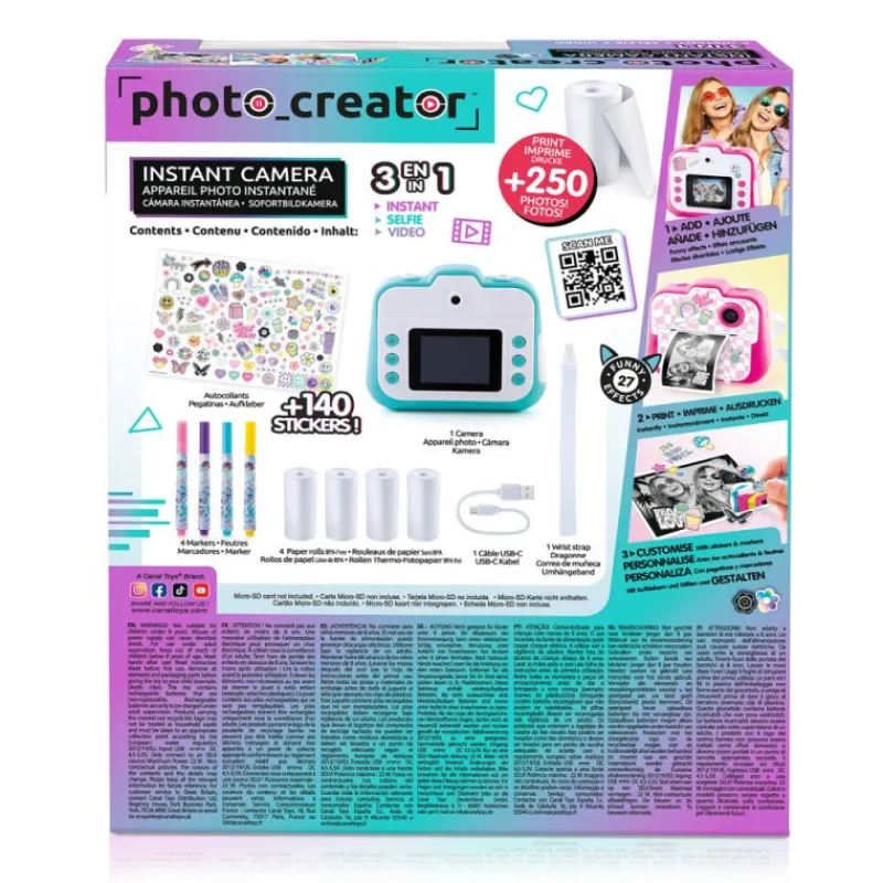 Otras marcas Photo Creator Instant Camera Varios Modelos> Juguetes Electrónicos