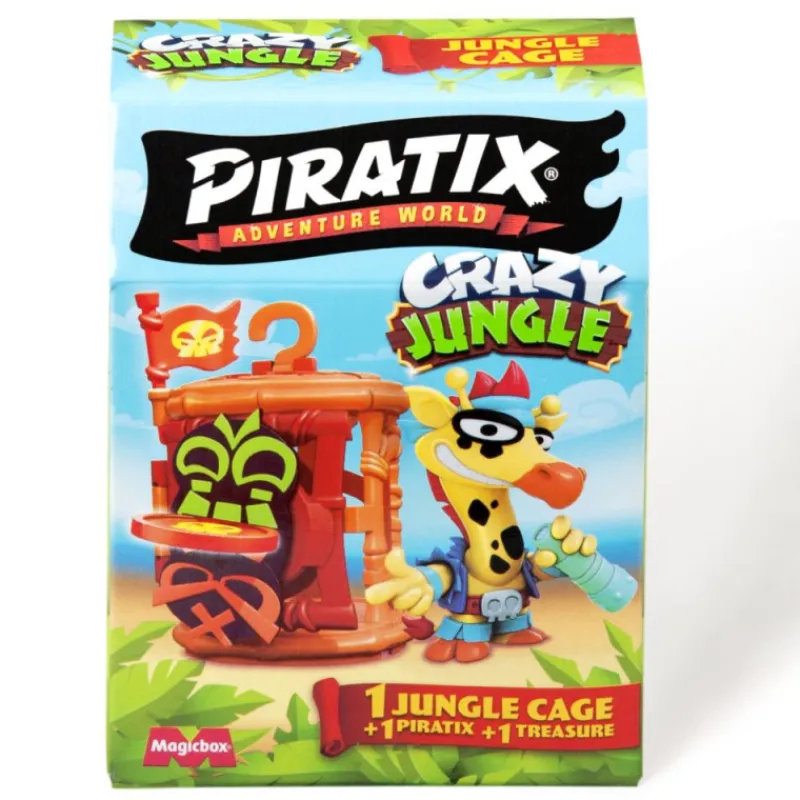 Piratix Crazy Jungle 1 Jungle Cage 1 Piratix 1 Treausre Varios Modelos> Figuras Acción