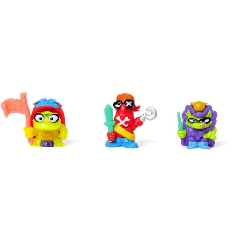 Piratix Crazy Jungle 4 Pack Varios Modelos> Figuras Acción