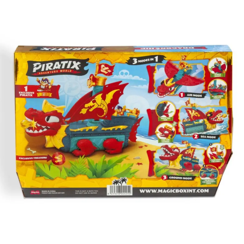 Piratix Dragon Ship> Figuras Acción
