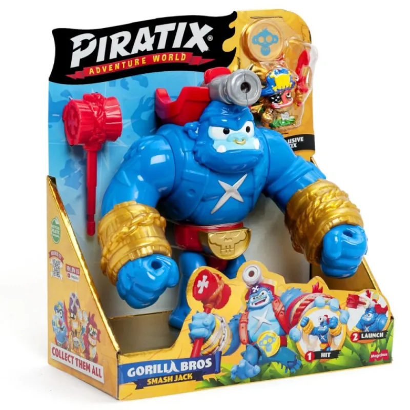 Piratix Gorila Bros Smash Jack> Figuras Acción