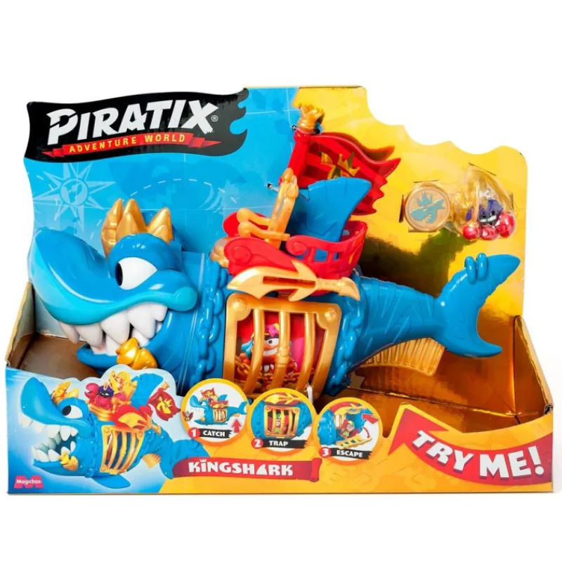 Piratix King Shark> Figuras Acción