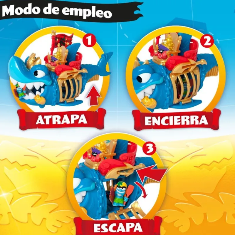 Piratix King Shark> Figuras Acción