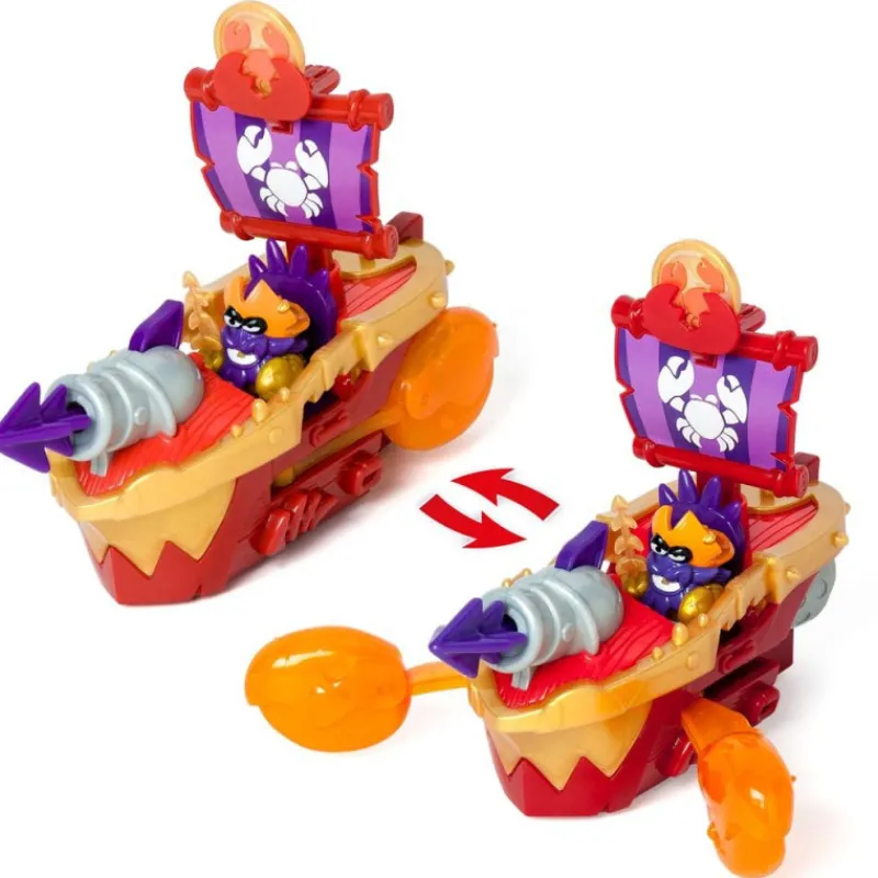 Piratix Sea Crusher> Figuras Acción|Vehículos Y Pistas