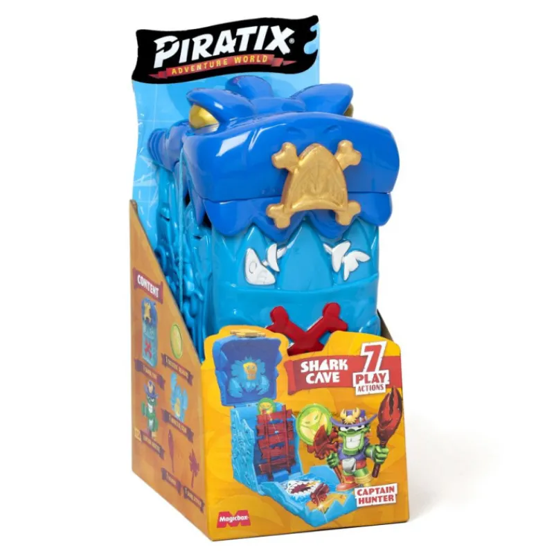 Piratix Secret Shark Cave> Figuras Acción