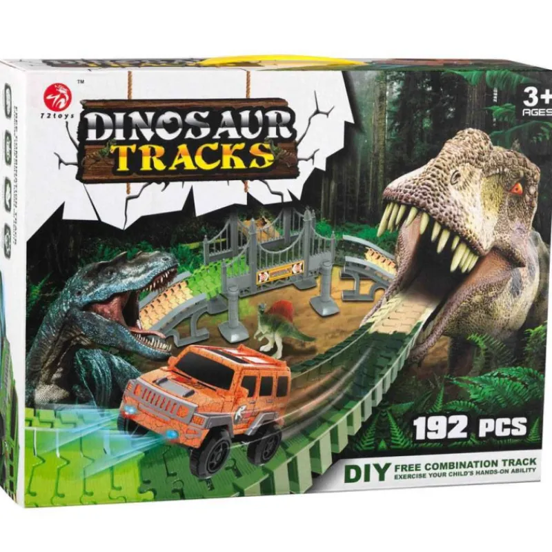 Otras marcas Pista Rally Dinosaurio> Vehículos Y Pistas