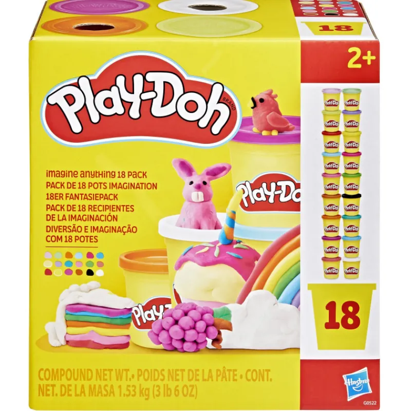Play-doh Pack 18 Botes Imagine Anything> Creativos