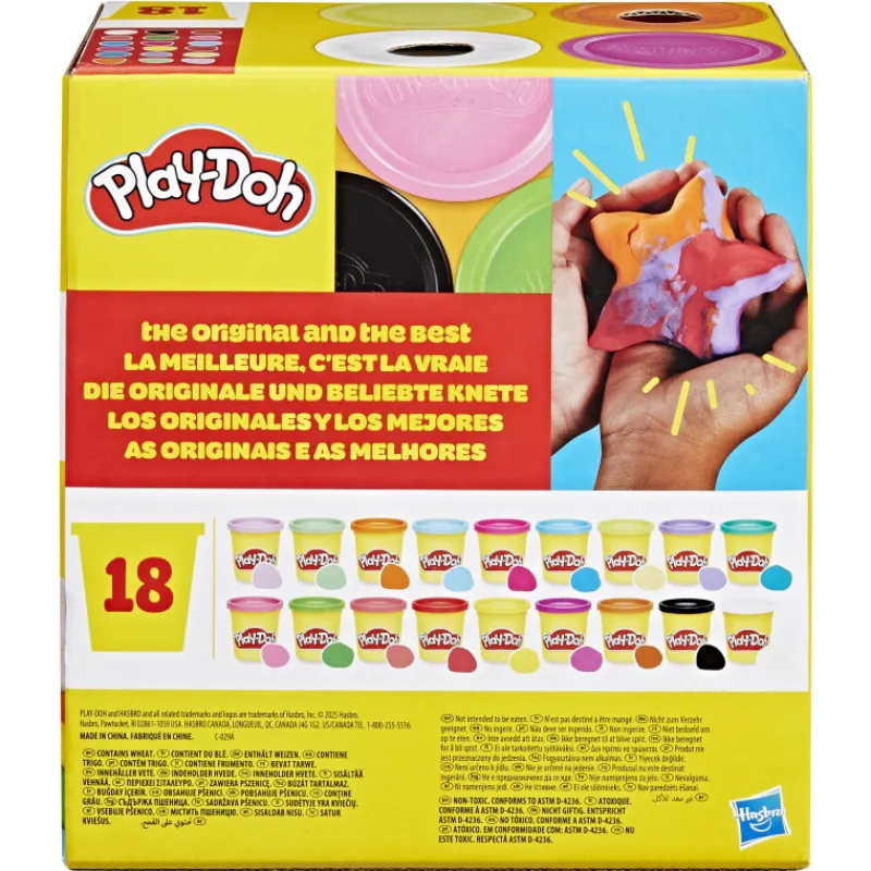 Play-doh Pack 18 Botes Imagine Anything> Creativos
