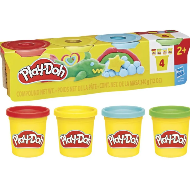 Play-doh Pack 4 Botes Varios Modelos> Creativos