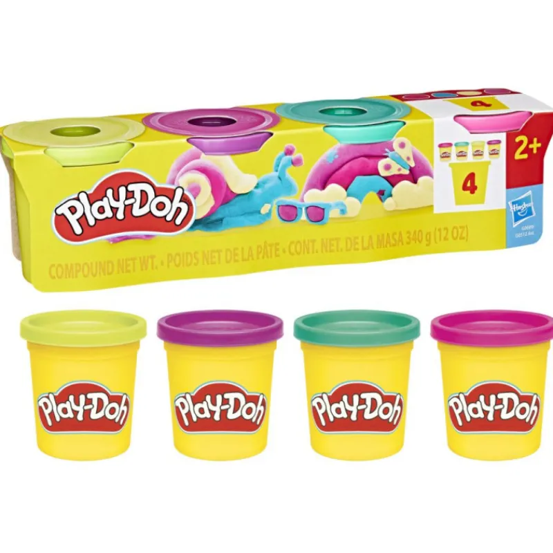 Play-doh Pack 4 Botes Varios Modelos> Creativos