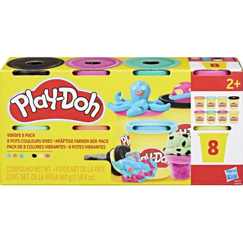 Play-doh Pack 8 Botes Varios Modelos> Creativos