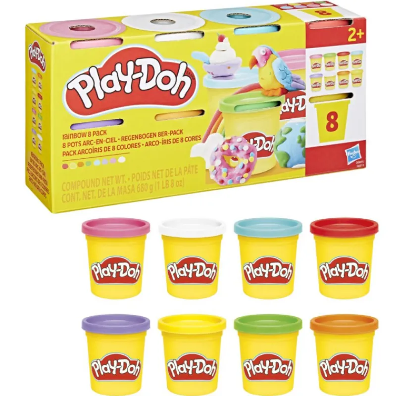 Play-doh Pack 8 Botes Varios Modelos> Creativos