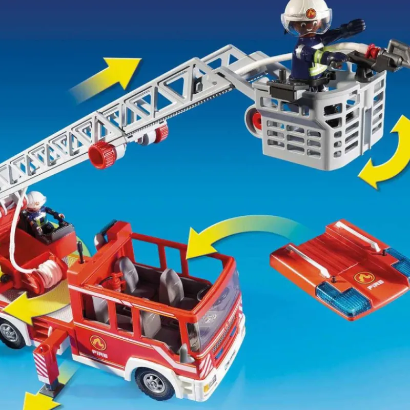 Playmobil City Action Camión de Bomberos con Escalera - 9463> Figuras Acción