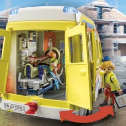 Playmobil City Life Ambulancia con Luz y Sonido - 71202><noscript><img width=