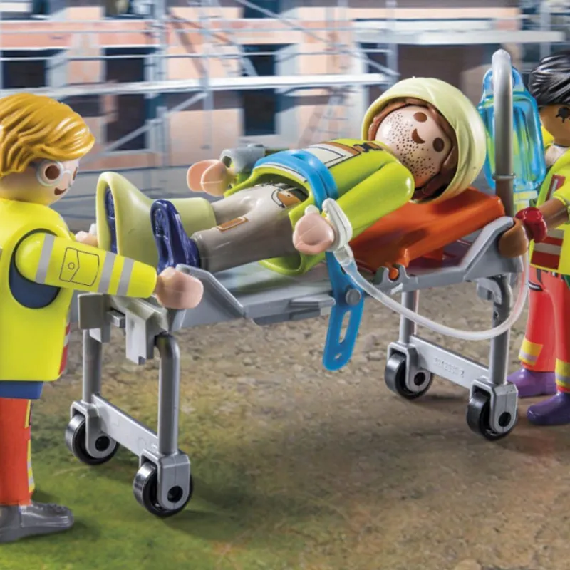 Playmobil City Life Ambulancia con Luz y Sonido - 71202> Figuras Acción