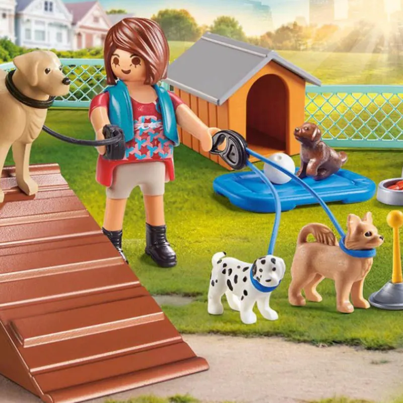 Playmobil City Life Entrenadora de Perros - 70676> Figuras Acción
