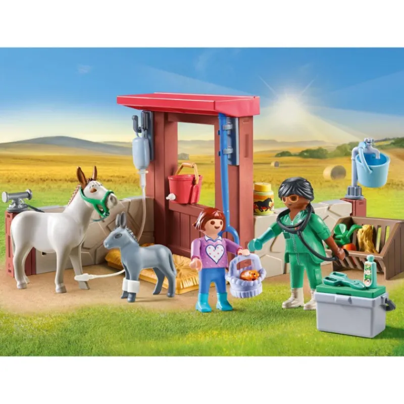 Playmobil Country Starter Pack Veterinaria De Granja - 71471> Figuras Acción