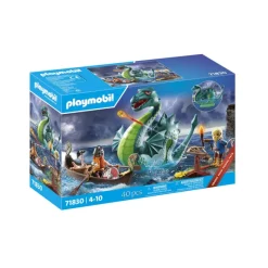 Playmobil Héroes Vikingos con Monstruo Marino - 71830> Figuras Acción