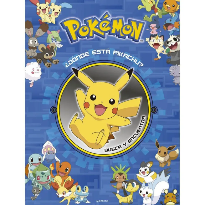 Pokemon Pokémon ¿Dónde Está Pikachu? Busca y Encuentra> Libros