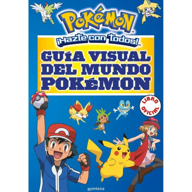 Pokemon Pokémon Guía Visual del Mundo Pokémon> Libros