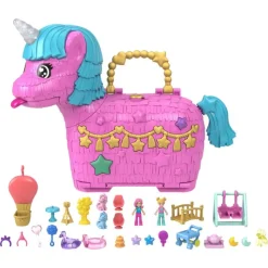Otras marcas Polly Pocket Cofre para Mini Muñecas Unicornio Partyland> Muñecas