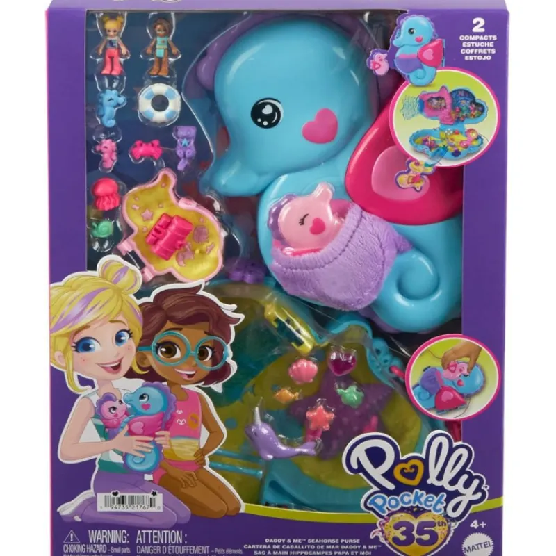 Otras marcas Polly Pocket Set Estuche Caballito de Mar> Figuras Acción