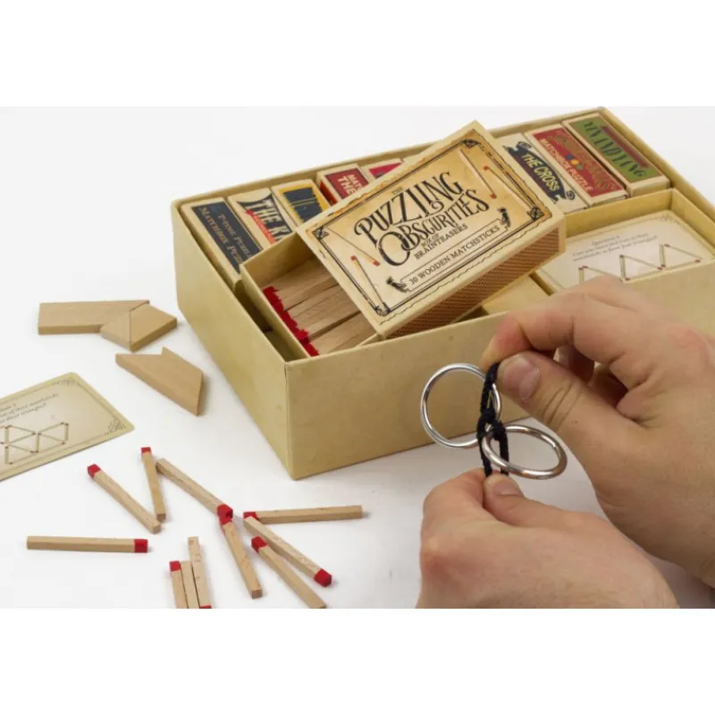 Professor Puzzle The Puzzling Obscurities Caja con Desafíos para la Mente> Fan Zone|Juegos De Mesa