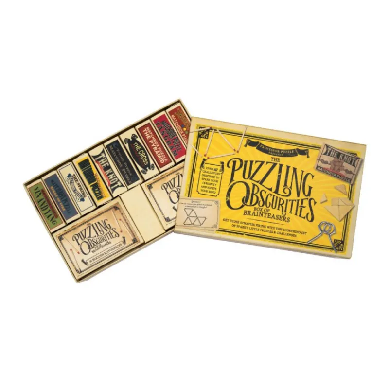 Professor Puzzle The Puzzling Obscurities Caja con Desafíos para la Mente> Fan Zone|Juegos De Mesa
