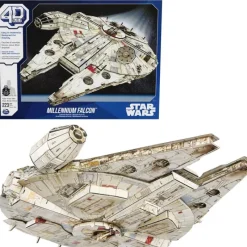 Star wars Puzzle 4D Halcón Milenario> Puzzles