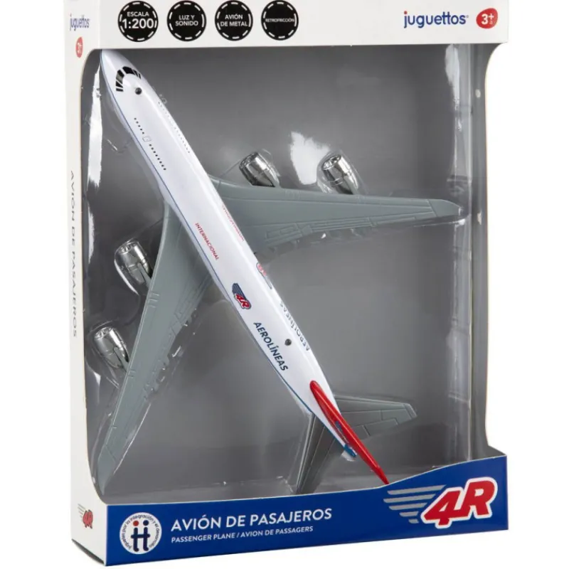 4r Avión de Pasajeros Varios Modelos> Vehículos Y Pistas