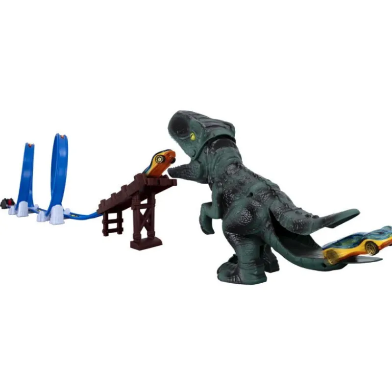 4r Pista Dinosaurio Devorador> Vehículos Y Pistas