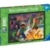 Minecraft Ravensburger Puzzle 100 Piezas XXL> Puzzles