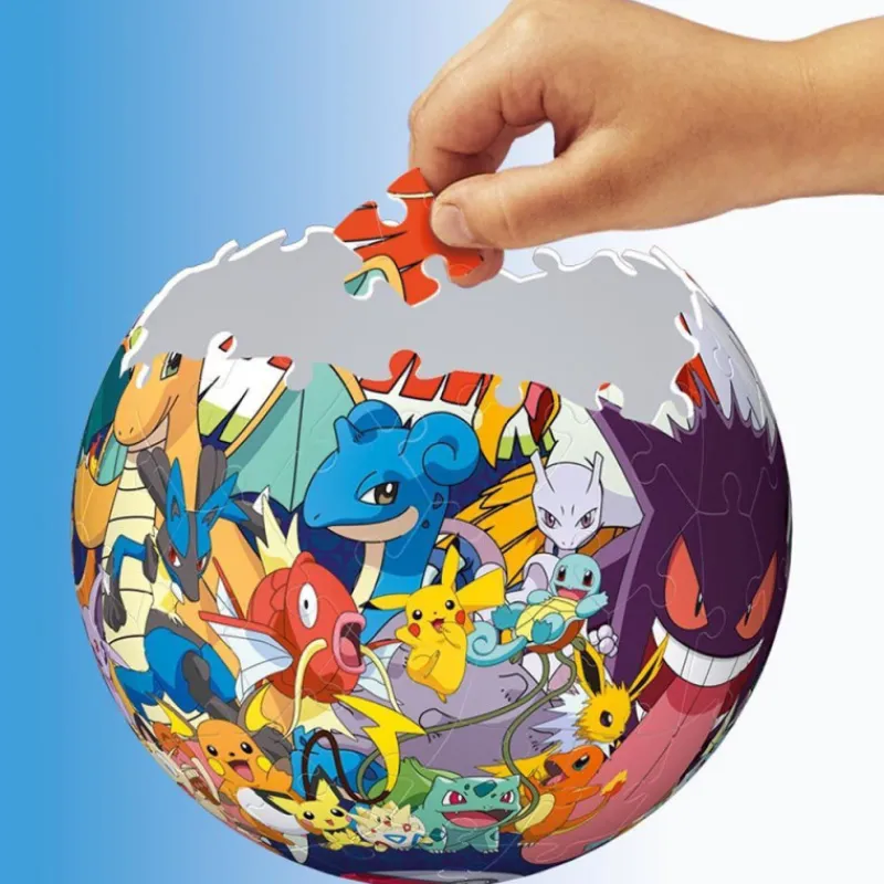 Pokemon Ravensburger Puzzle 3D 72 Piezas Pokémon Poke Ball> Puzzles