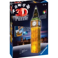Otras marcas Ravensburger Puzzle 3D Big Ben Night Edition> Puzzles