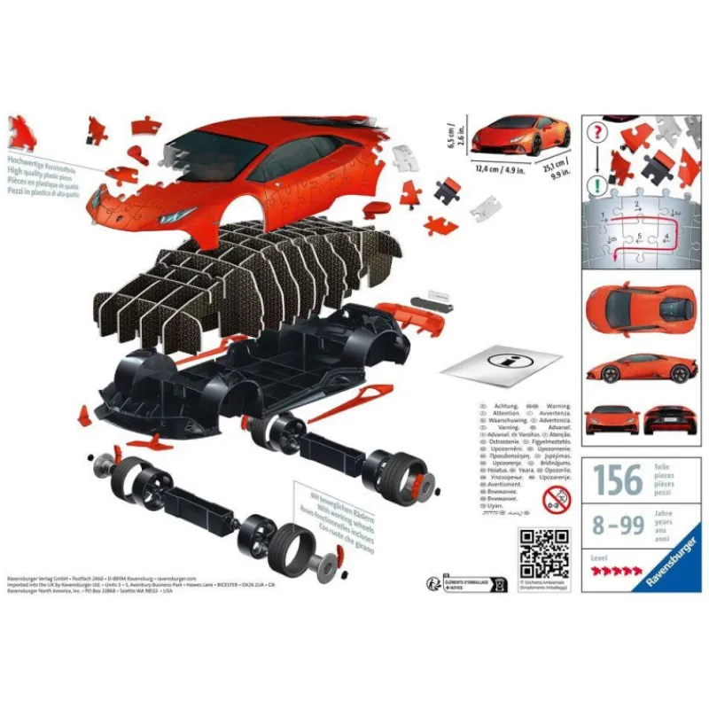 Otras marcas Ravensburger Puzzle 3D Lamborghini Huracán EVO> Puzzles