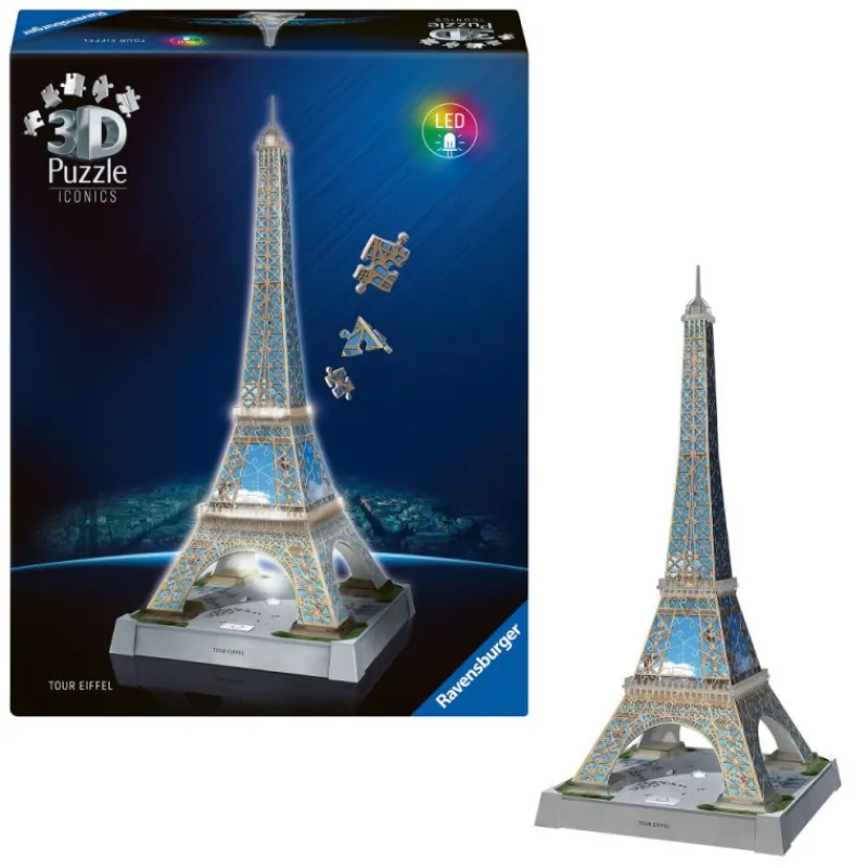 Otras marcas Ravensburger Puzzle 3D Monumentos Icónicos Torre Eiffel> Puzzles