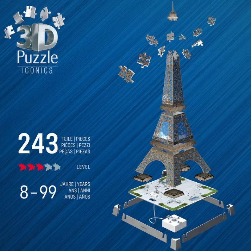 Otras marcas Ravensburger Puzzle 3D Monumentos Icónicos Torre Eiffel> Puzzles