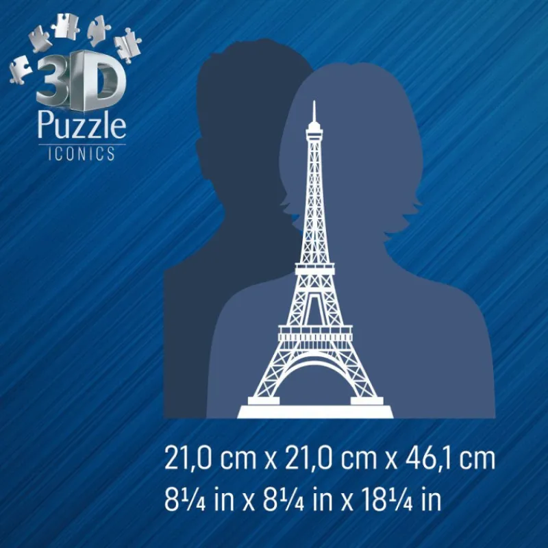 Otras marcas Ravensburger Puzzle 3D Monumentos Icónicos Torre Eiffel> Puzzles