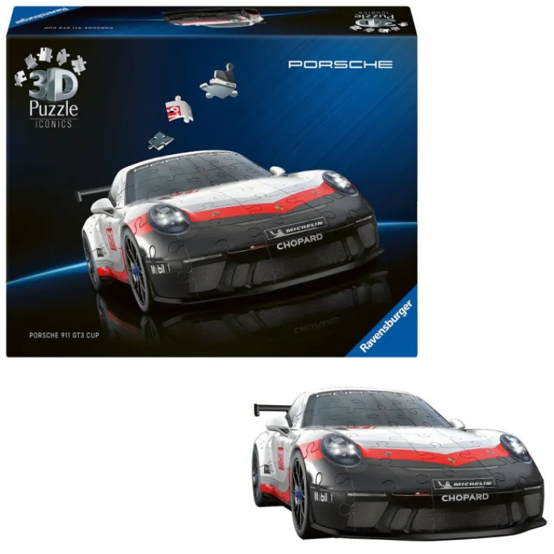 Otras marcas Ravensburger Puzzle 3D Porsche 911 GT3 Cup> Puzzles